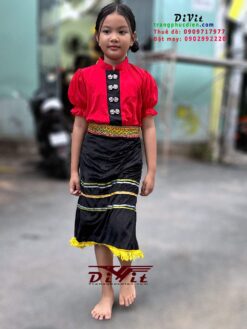 Thuê trang phục dân tộc Thái trẻ em