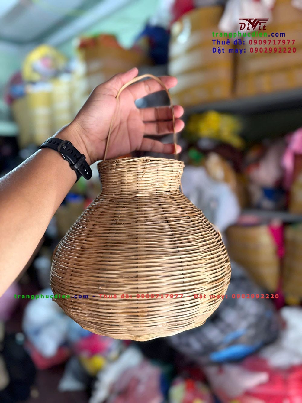 Thuê giỏ tôm cá kịch Tấm Cám