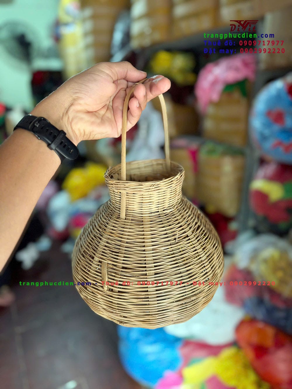Thuê giỏ tôm cá kịch Tấm Cám