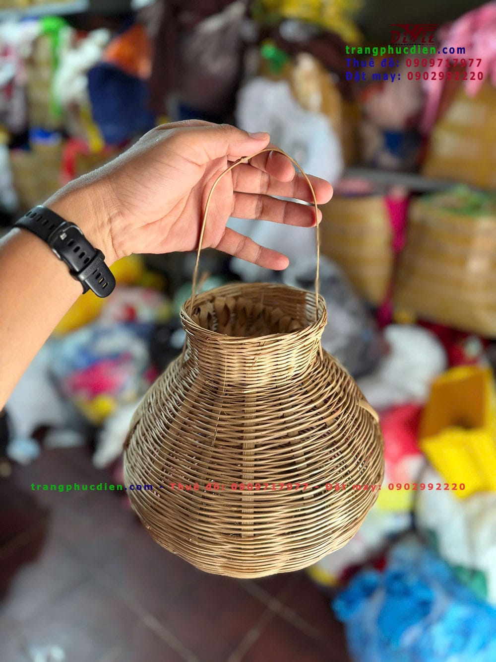 Thuê giỏ tôm cá kịch Tấm Cám