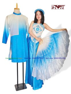 Cho thuê yếm áo dài múa cặp HCM-Bình Dương