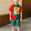Đồng dao bé trai đỏ xanh lá