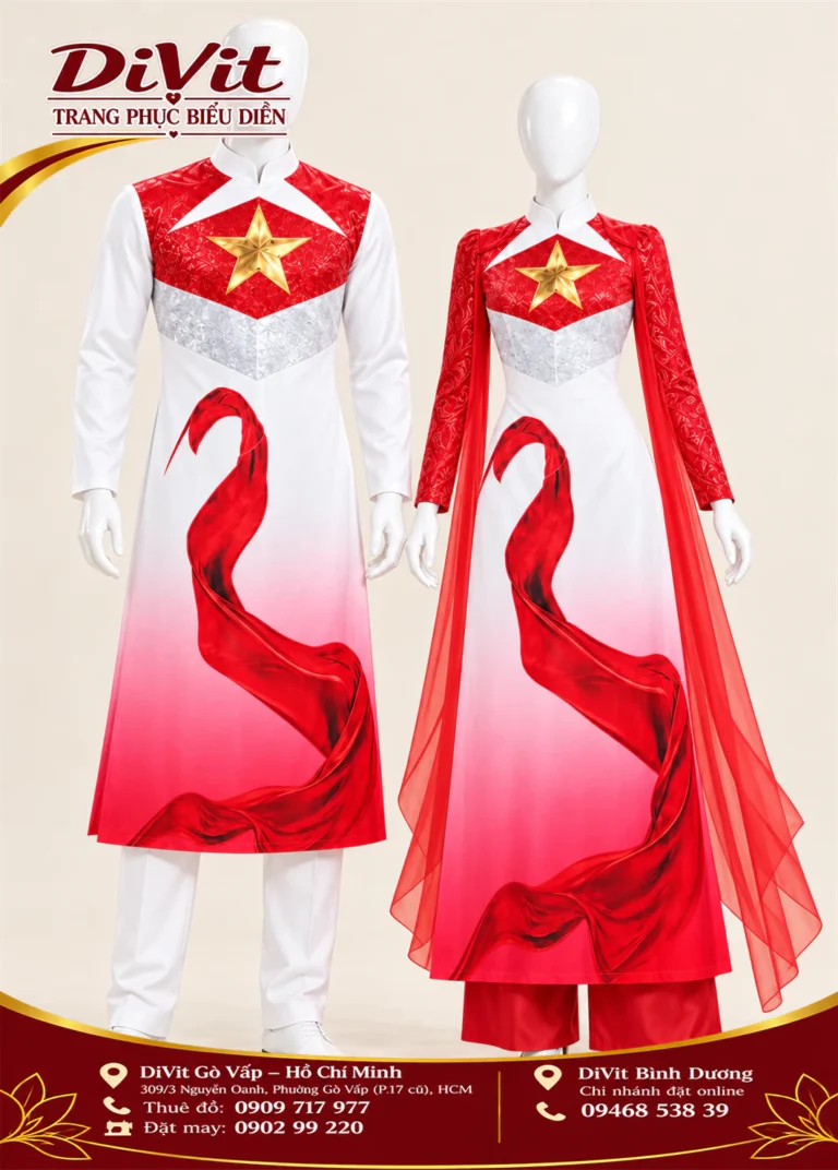 Áo dài cặp Việt Nam