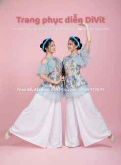 Yếm cách tân quần ống loe