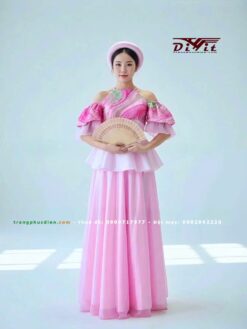 Yếm quần múa hồng