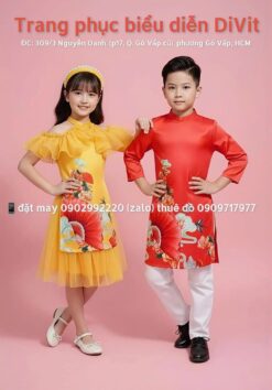 Áo dài trẻ em