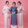 Áo dài gấm nữ