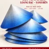Nón lá bọc vải ánh kim bạc xanh biển