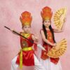 Trang phục múa võ Âu Lạc trẻ em