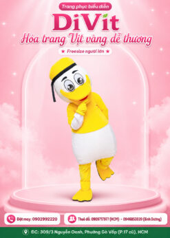 Trang phục mascot Vịt vàng