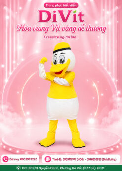 Trang phục mascot Vịt cho người lớn