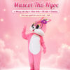 mascot thỏ ngọc hồng
