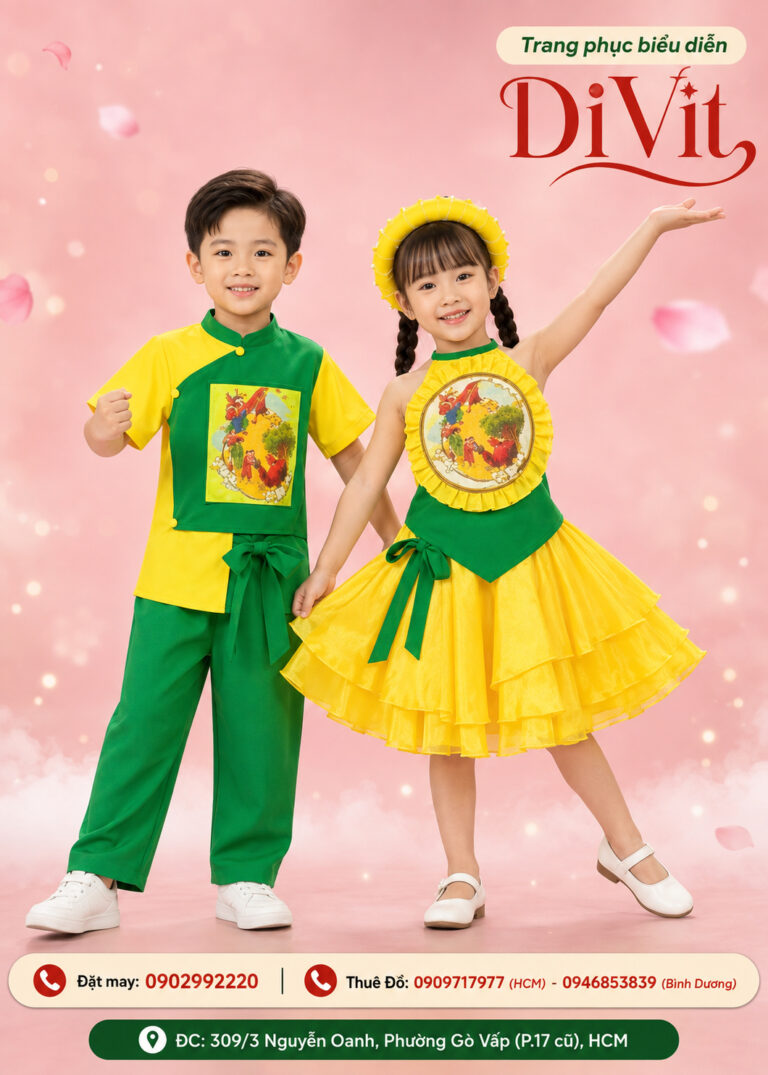 Đồ múa đồng dao trẻ em