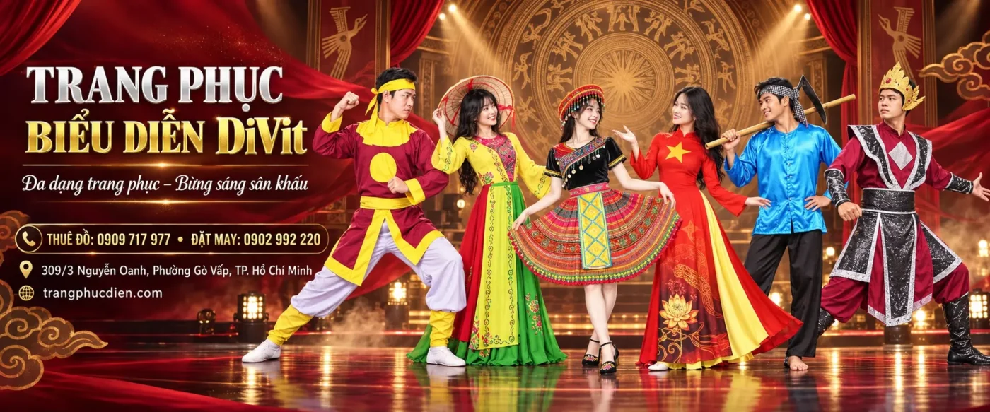 Banner trang phục biểu diễn DiVit