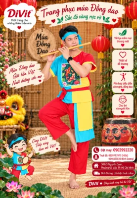 Trang phục múa đồng dao diễn chú Cuội