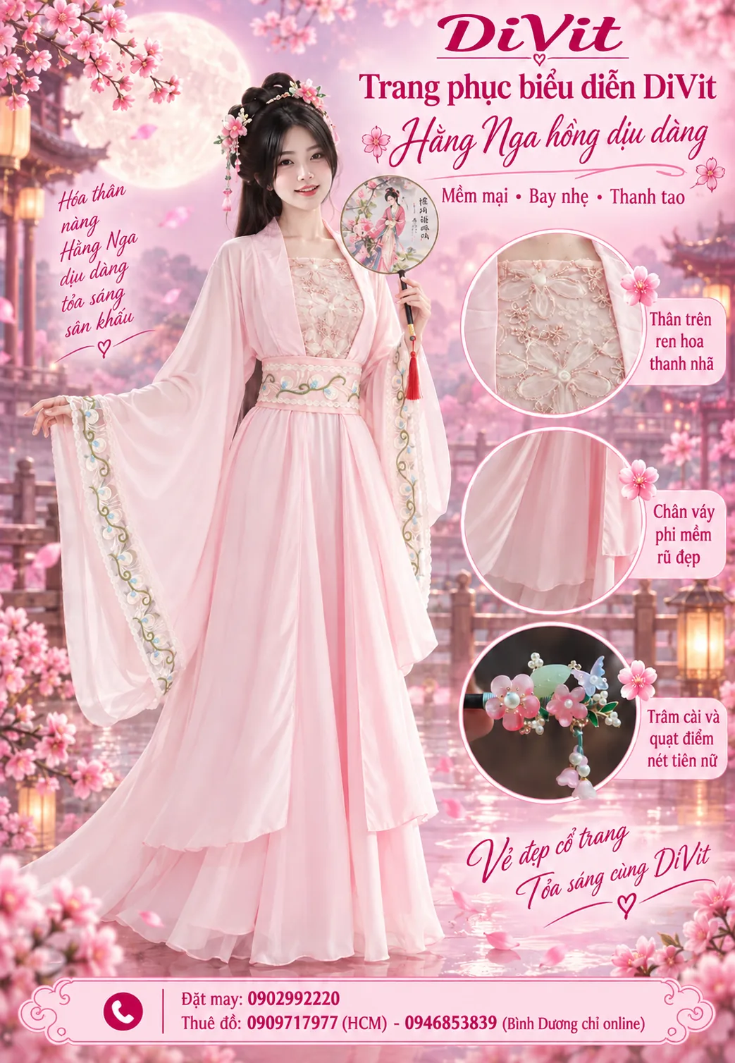 Thuê đồ Chị Hằng Trung Thu
