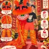 Cho thuê đồ múa Lân màu cam