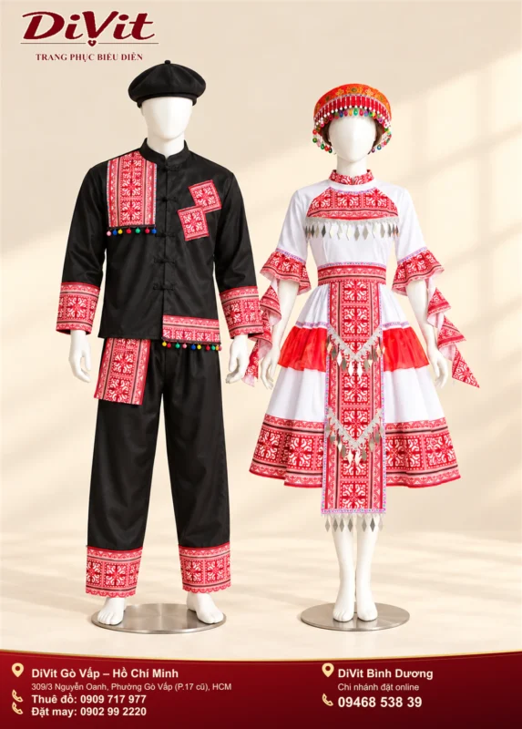 Thuê trang phục dân tộc Hmong Tây Bắc