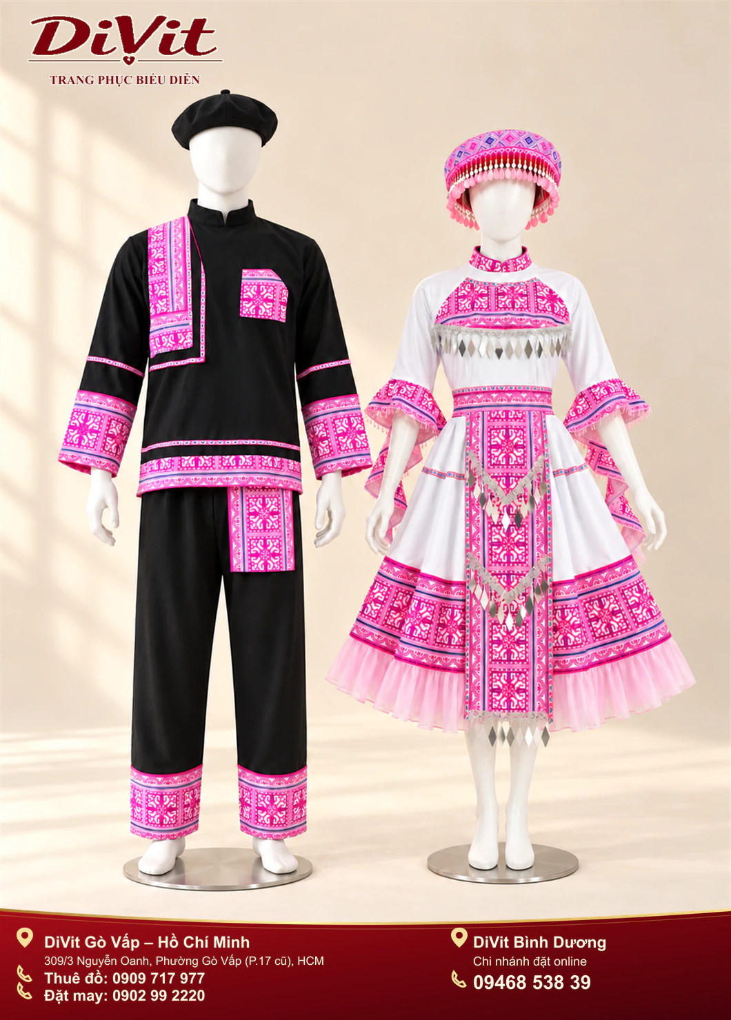 Thuê đồ dân tộc Hmong Tây Bắc