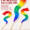 Cây múa lụa 5 màu