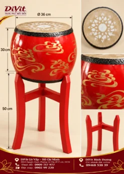 Trống có chân