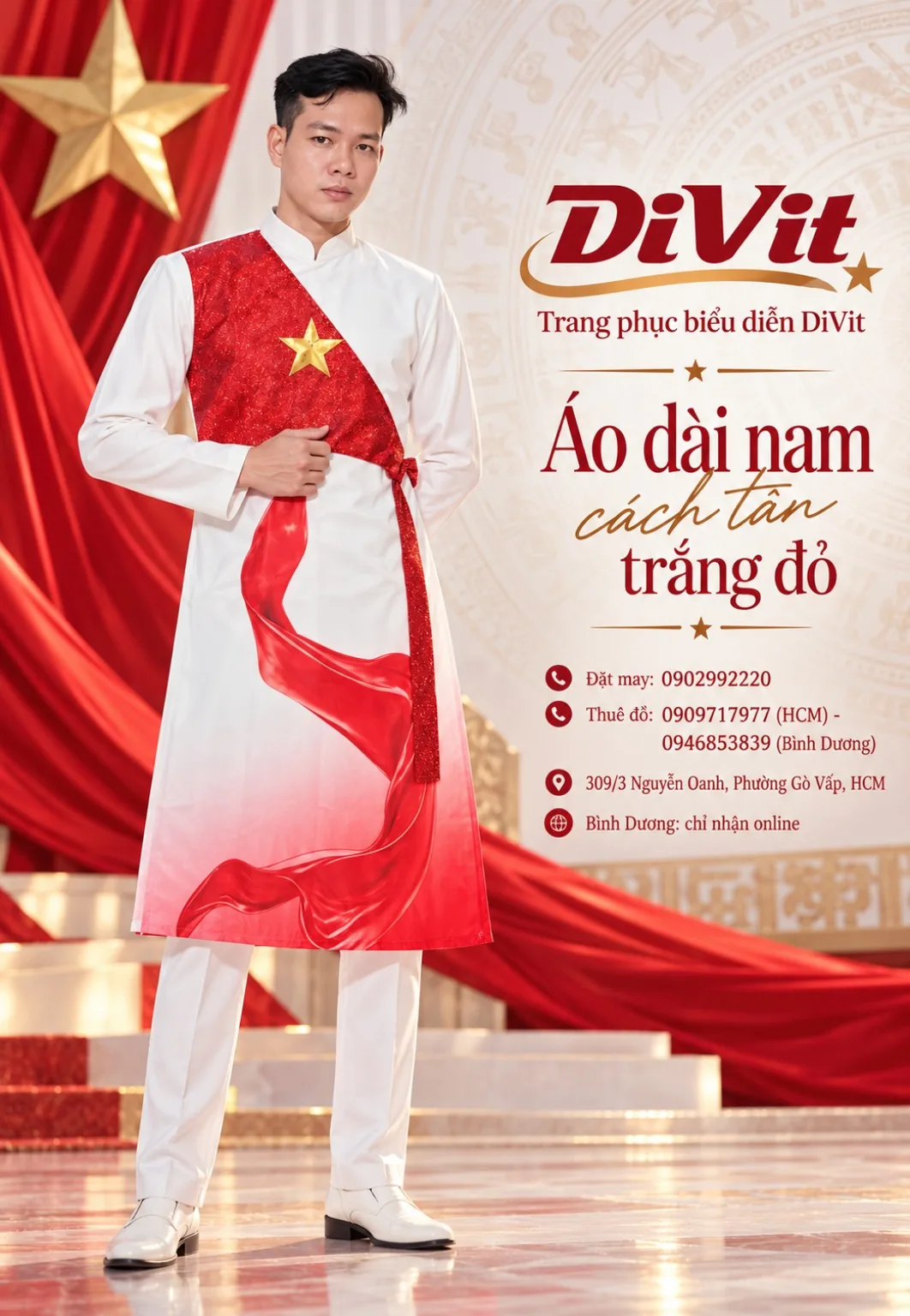 Áo dài cặp Việt Nam