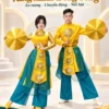 Trang phục múa cặp vàng xanh