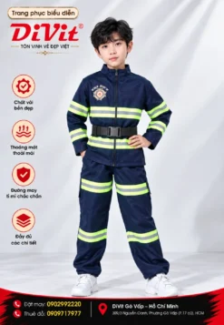 Trang phục Lính Cứu Hỏa trẻ em