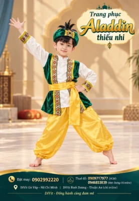 Trang phục Aladdin trẻ em