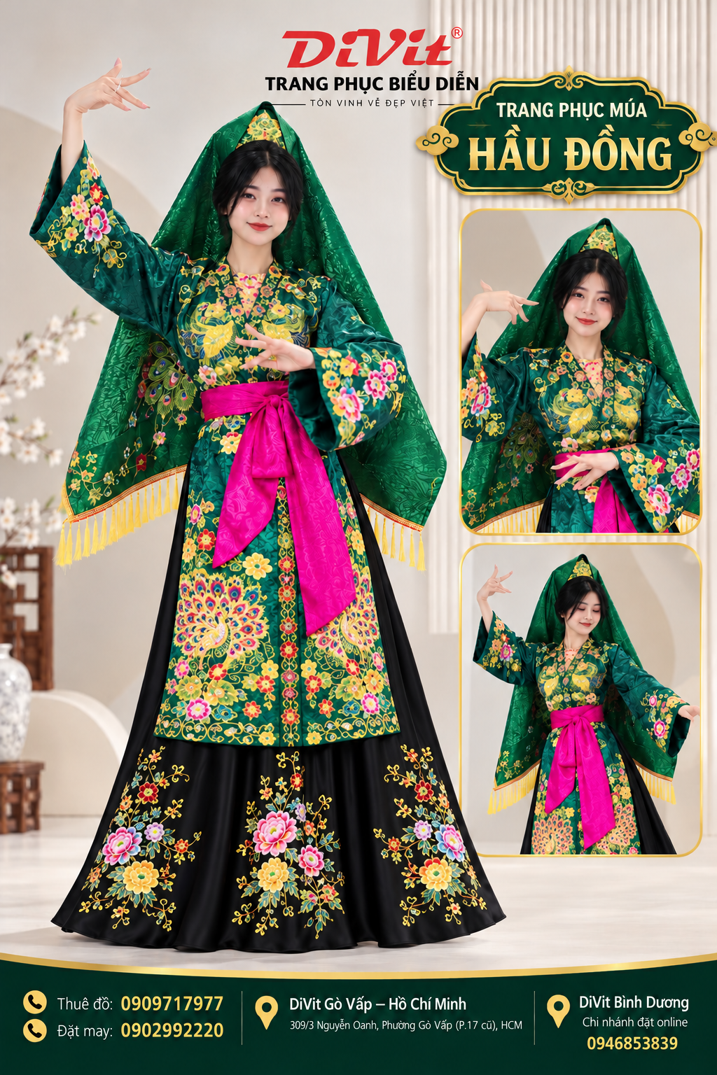Trang phục múa Hầu Đồng